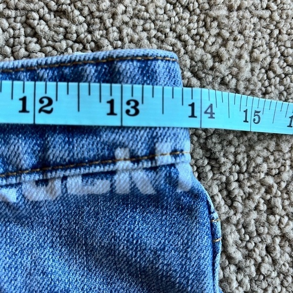 Lucky Brand Vintage Totally Lucky Pins High Rise denim short - Picture 10 of 14